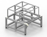 Designing and building chassis from Bosch and Item compatible profiles